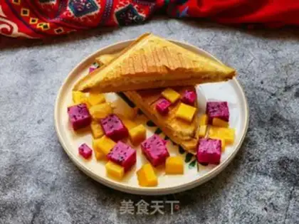 Make Mango egg sandwich step 16