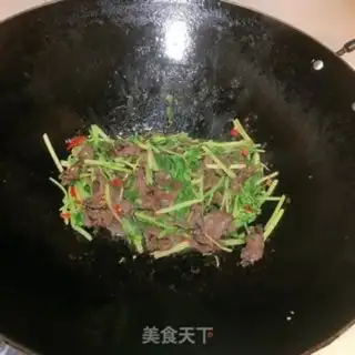 Make Celery beef step 5