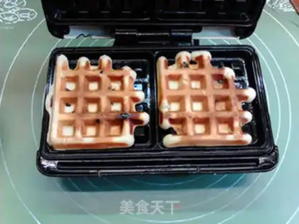 Make Double cranberry waffles step 9