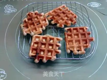 Make Double cranberry waffles step 10