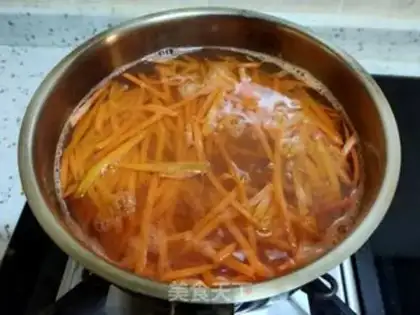 Make Pork abalone carrot bun step 5