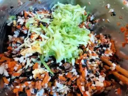 Make Pork abalone carrot bun step 14