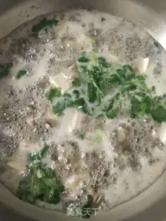 Make Sea turtle tofu soup step 10