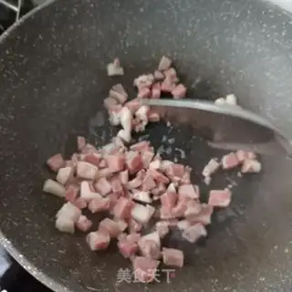Make The meatloaf is white and the peas are white step 10