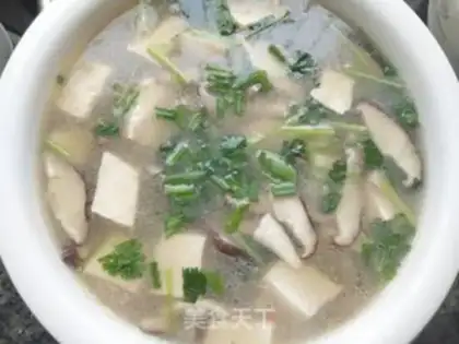Make Sea turtle tofu soup step 11