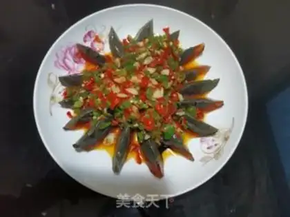 Make Cream peppers and eggs step 5