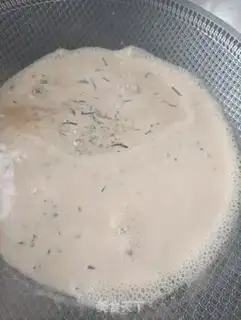 Make Caramel milk tea step 7