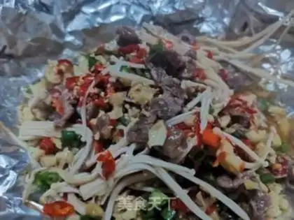 Make Tinpaper beef step 12