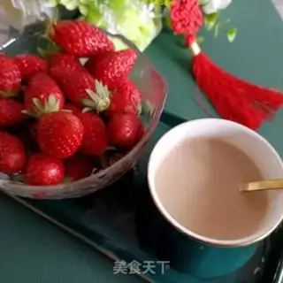 Make Caramel milk tea step 11