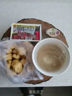 Make Duck blood fan soup step 0