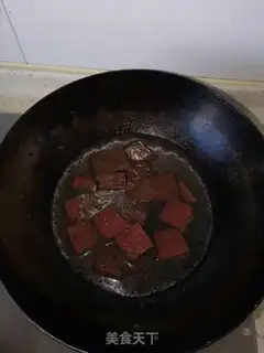 Make Duck blood fan soup step 2