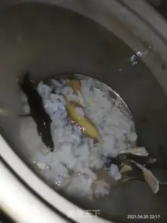 Make Porridge for the poaching fish step 6