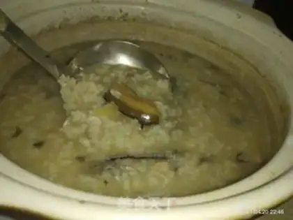 Make Porridge for the poaching fish step 8