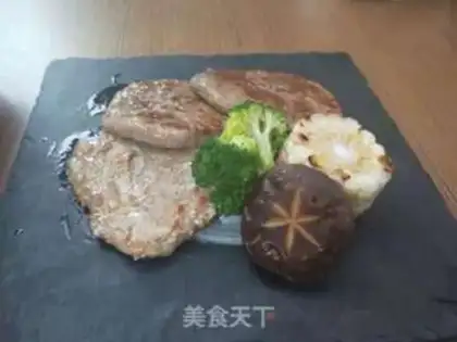 Make Black pepper steak step 2