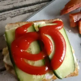 Make Sausage egg sandwich step 9