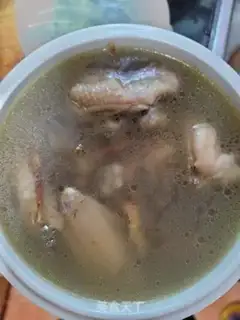 Make Five fingers of peach stew, hen step 6