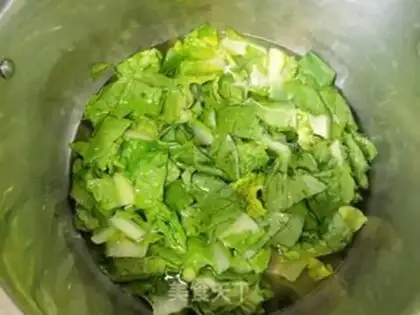 Make Tofu with cabbage step 1