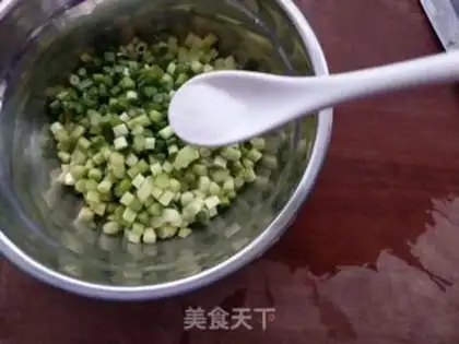 Make Garlic fried eggs step 2