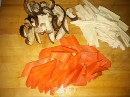 Make Carrot mushrooms step 0
