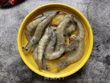 Make Dutch soy-molecuit shrimp step 0