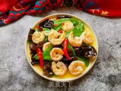 Make Dutch soy-molecuit shrimp step 19
