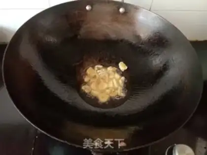 Make Chicken and garlic cabbage step 2