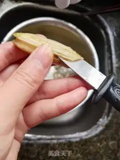 Make Garlic fan steams step 2