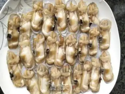 Make Garlic fan steams step 3