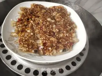 Make Garlic fan steams step 7