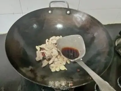 Make Onion fried chicken step 4