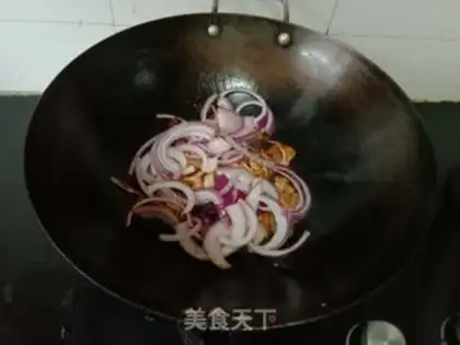 Make Onion fried chicken step 6
