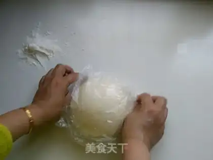 Make Fresh meat buns step 5