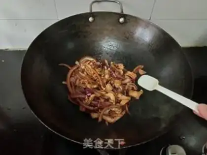 Make Onion fried chicken step 7