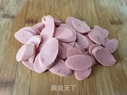 Make The ham and the sausage step 3