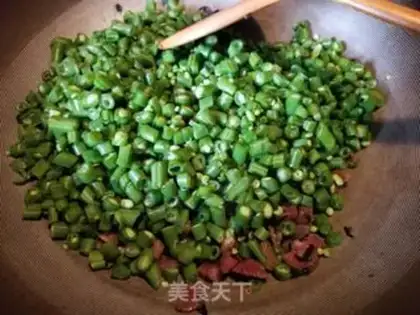 Make Scrambled beans step 4