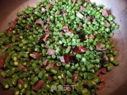 Make Scrambled beans step 5