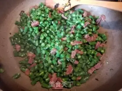 Make Scrambled beans step 6