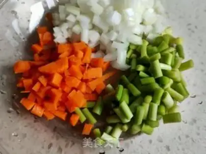 Make Shrimp rice step 2