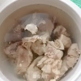 Make Antler mushroom bone soup step 6