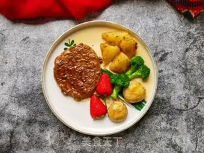 Make Black pepper steak with broccoli step 15