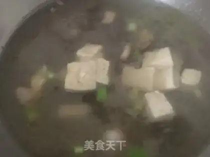 Make ♪ Little cabbage tofu soup ♪ step 4