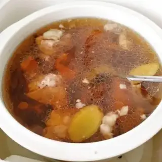 Make Antler mushroom bone soup step 9