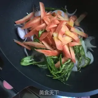 Make Onion radish beef step 7