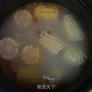 Make Corn abalone bone soup step 8