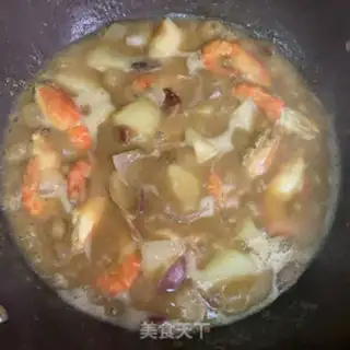 Make Curry shrimp step 10