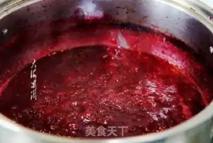 Make Cranberry jam step 4
