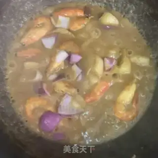Make Curry shrimp step 11