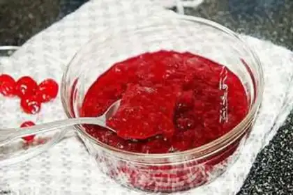 Make Cranberry jam step 5