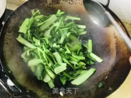 Make Garlic cabbage step 5
