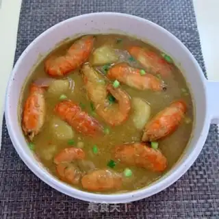 Make Curry shrimp step 14